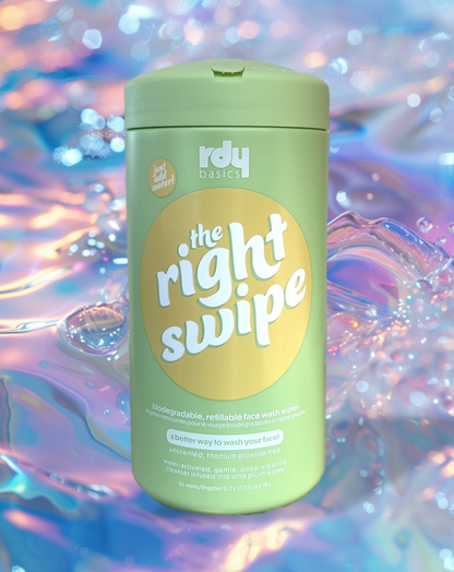 the right swipe wipes