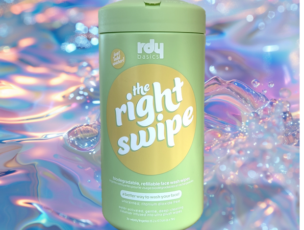 the right swipe wipes