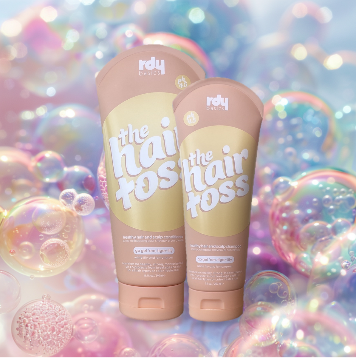 the hair toss shampoo