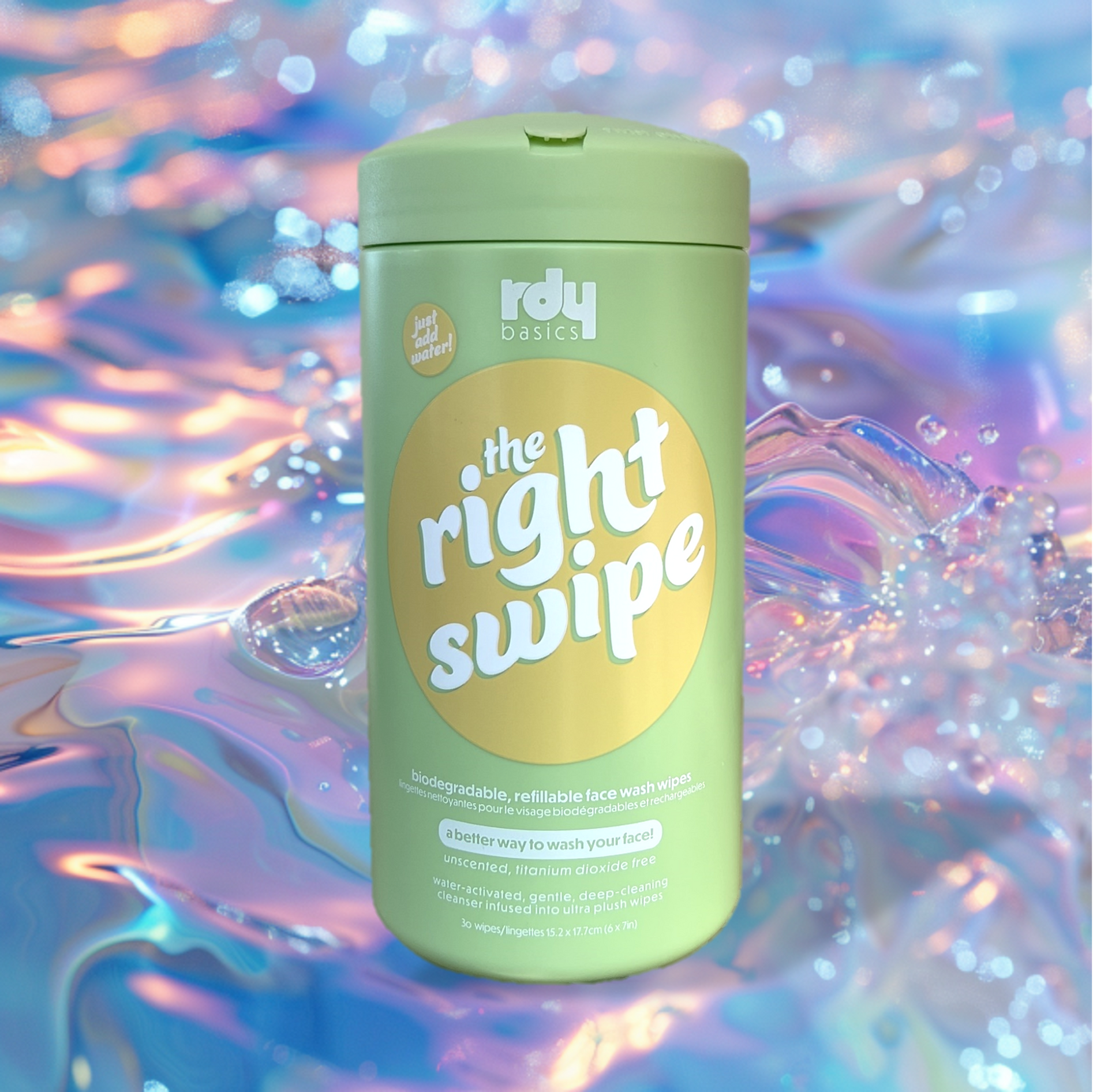 the right swipe wipes